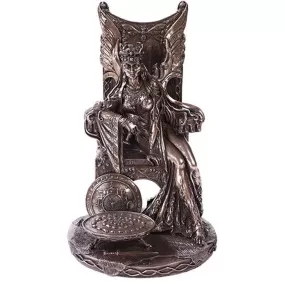 10.75" Celtic Goddess Maeve Statue in Bronze