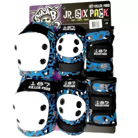 187 - Junior Six Pack Pad Set Staab Blue