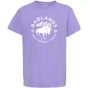 Badlands National Park Youth Comfort Colors T shirt