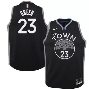 Golden State Warriors Draymond Green Nike Swingman City Jersey Kids - Black | Ireland D8903F8