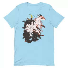 Kitsune Fox, Unisex T-Shirt