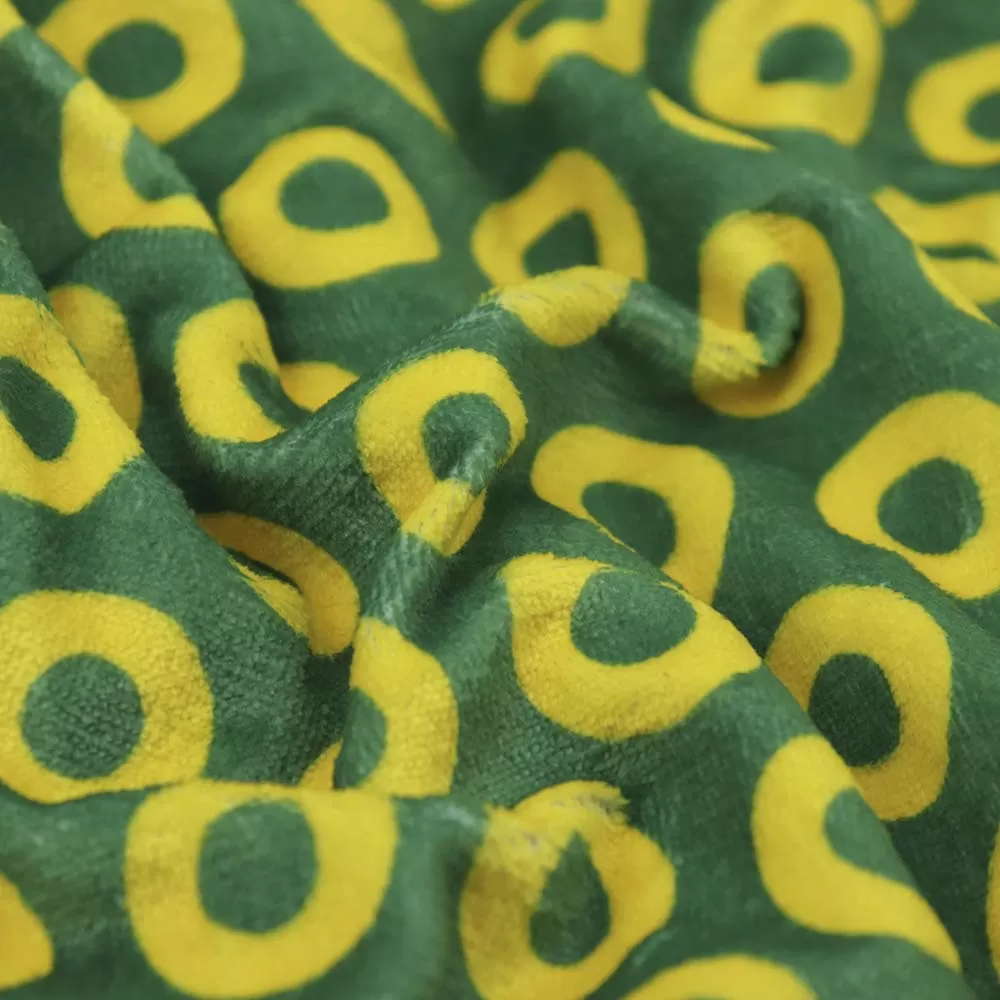 Phish | Extreme Comfort Robe | Yellow & Green Donuts