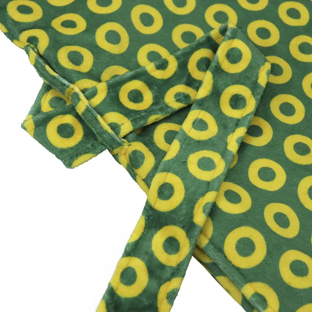 Phish | Extreme Comfort Robe | Yellow & Green Donuts