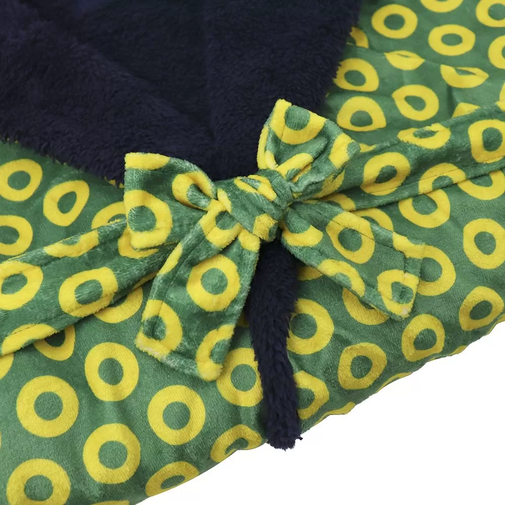 Phish | Extreme Comfort Robe | Yellow & Green Donuts