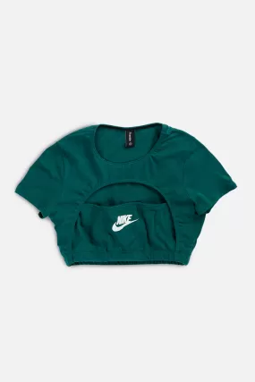 Rework Nike Cut Out Tee - M