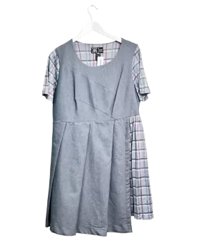 Size 18 - Jude Multilayered Plaid Shift Dress