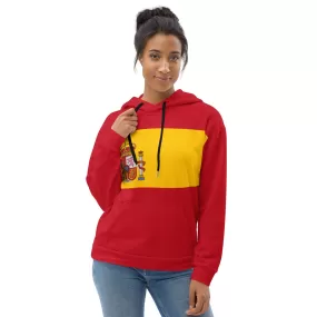 Spain Hoodie Street Wear / Red Hoodie Outfit