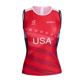 USA Triathlon Comfort Women's Tri Top