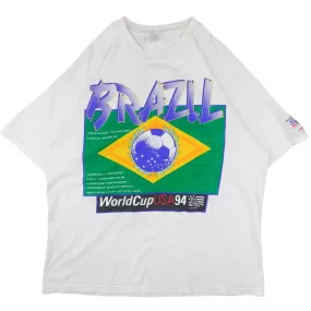 Vintage Brazil World Cup T-Shirt - XL